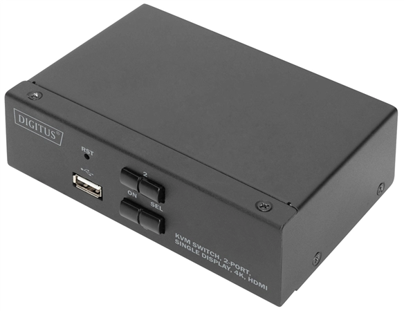 Een DIGITUS KVM-Switch, koop je bij NiceSupplies.nl