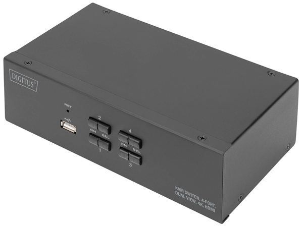 Een DIGITUS KVM-Switch, koop je bij NiceSupplies.nl