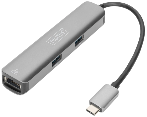 Een DIGITUS USB-CÖ Dock, koop je bij NiceSupplies.nl