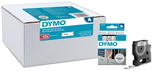 Een DYMO Band sw/we 19mm koop je bij NiceSupplies.nl