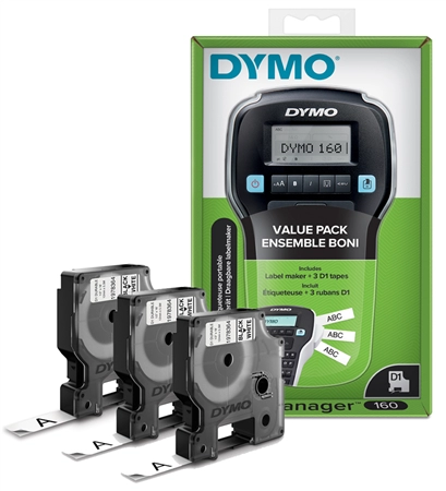 Een DYMO Labelmanager160 koop je bij NiceSupplies.nl