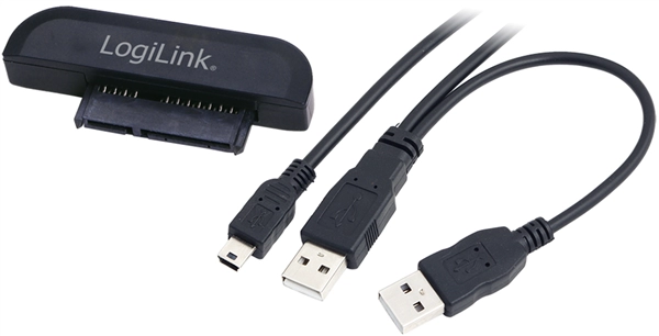 Een Log.USB-SATA Adapter koop je bij NiceSupplies.nl