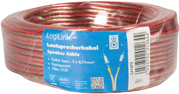 Een LogiL Boxenkabel 50m koop je bij NiceSupplies.nl