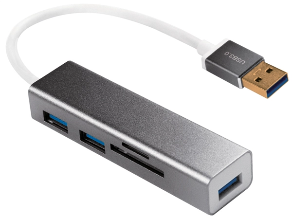 Een LogiL USB3.0Hub+Kart koop je bij NiceSupplies.nl