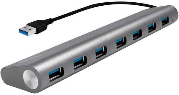 Een LogiL USB3.0Hub7Port koop je bij NiceSupplies.nl