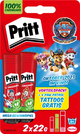 Een Pritt Klebest 2x22g koop je bij NiceSupplies.nl