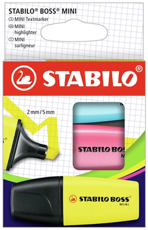 Een STABILO Textmarker koop je bij NiceSupplies.nl