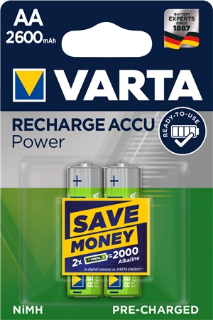 Een VARTA Power Akku AA koop je bij NiceSupplies.nl