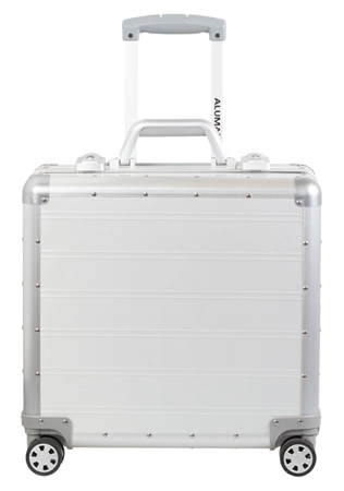 Een alumaxx business trolley gemini met tsa-slot zilver koop je bij NiceSupplies.nl