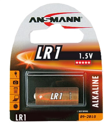 Een ansmann alkaline knoopcel lr1 1 5 volt 1 stuk-blister koop je bij NiceSupplies.nl