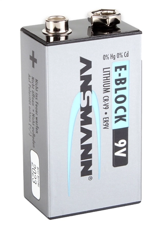 Een ansmann extreeme lithium 9v e-blok 6am6 10 8v koop je bij NiceSupplies.nl