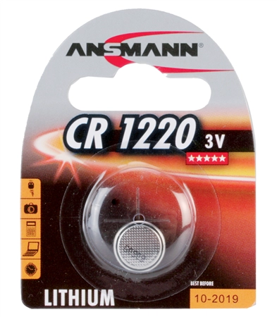 Een ansmann lithium knoopcel cr1632 3 volt 1 op blister koop je bij NiceSupplies.nl