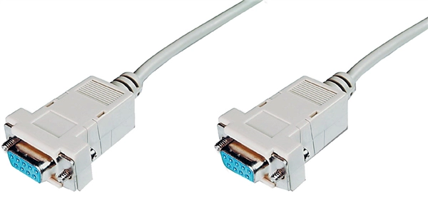 Een ansmann null-modem aansluitkabel 9-pol sub-d 3-0 m koop je bij NiceSupplies.nl