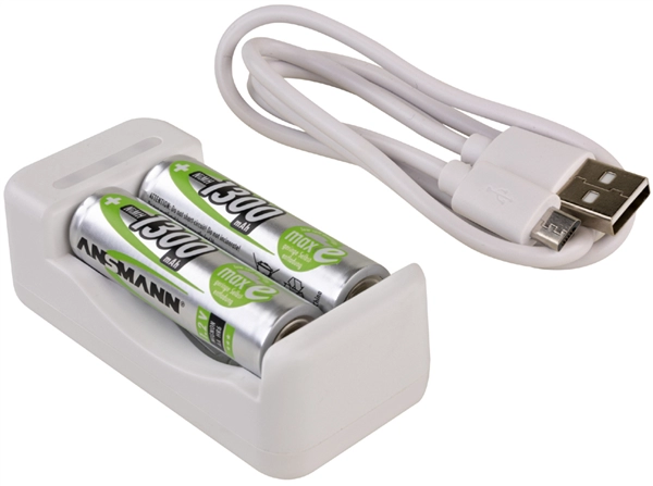 Een ansmann oplader basic iv met 4xaa accus 1.300 mah koop je bij NiceSupplies.nl