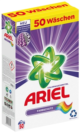 Een ariel compact waspoeder color 50 wl 3,25 kg koop je bij NiceSupplies.nl