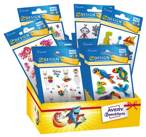 Een avery zweckform zdesign kids glitter sortiment koop je bij NiceSupplies.nl