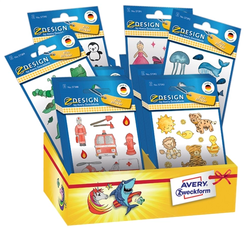 Een avery zweckform zdesign kids papier beglimmert sortiment koop je bij NiceSupplies.nl