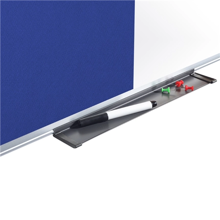 Een bi-office combibord whiteboard-vilt blauw 1 200x900 mm koop je bij NiceSupplies.nl