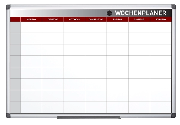 Een bi-office planbord wochenplaner 900x600 mm koop je bij NiceSupplies.nl