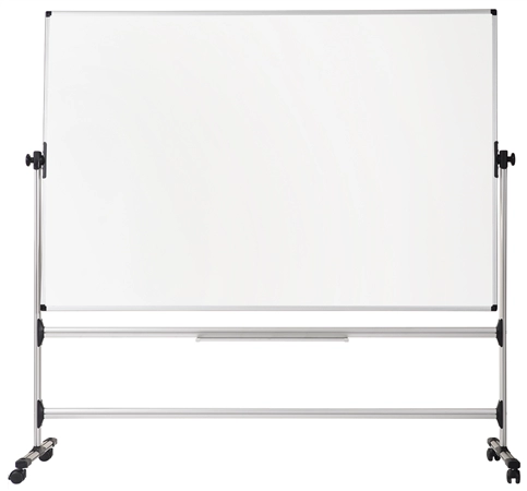 Een bi-office statief whiteboard earth 1200x900mm geemailleerd koop je bij NiceSupplies.nl