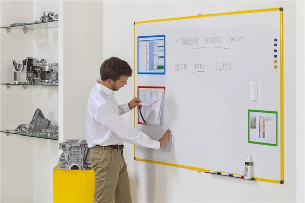 Een bi-office whiteboard industrie ultrabrite 1 200x900 mm koop je bij NiceSupplies.nl