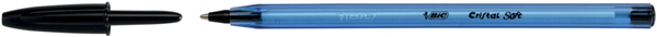 Een bic balpen cristal soft schrijfkleur blauw koop je bij NiceSupplies.nl