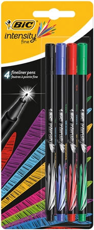 Een bic fijnschrijver intensity fijn mixed 8 stuks blister koop je bij NiceSupplies.nl