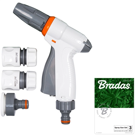 Een bradas spritzpistole-set quick prosty 4-delig koop je bij NiceSupplies.nl