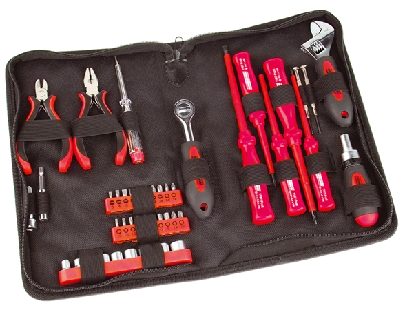 Een bruder mannesmann gereedschap-set electro tool kit 45-tlg koop je bij NiceSupplies.nl