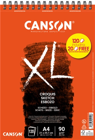 Een canson schets-en oefenblok xl croquis aktion din a3 koop je bij NiceSupplies.nl