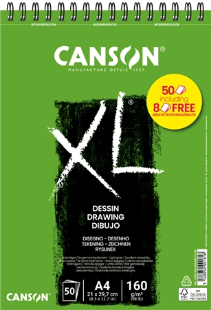 Een canson schets-en oefenblok xl tekenen aktion din a3 koop je bij NiceSupplies.nl