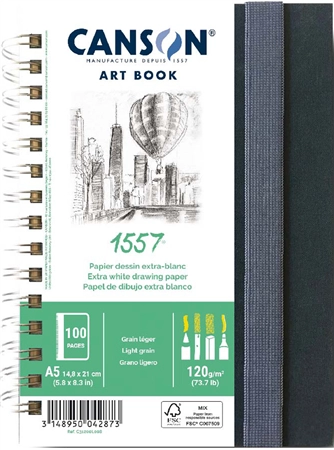 Een canson schetsblok art book 1557 din a5 koop je bij NiceSupplies.nl