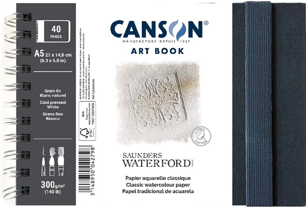 Een canson schetsblok art book saunders waterford din a5 koop je bij NiceSupplies.nl