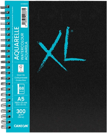 Een canson schetsblok xl book aquarele din a4 koop je bij NiceSupplies.nl