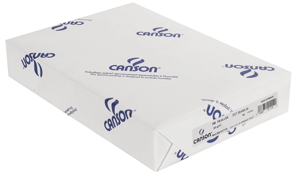 Een canson tekenpapier 1557 'dessin ja' 180gr din a4 koop je bij NiceSupplies.nl