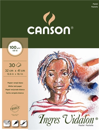 Een canson tekenpapierblok ingres vidalon 240x320mm koop je bij NiceSupplies.nl