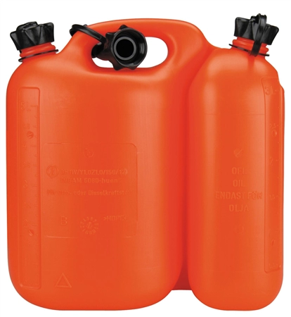 Een cartrend kraftstof-dubbele kanister 5,5 l + 3 l orange koop je bij NiceSupplies.nl