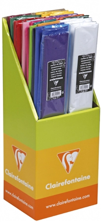 Een clairefontaine zijdevloeipapier 40 stuks display koop je bij NiceSupplies.nl