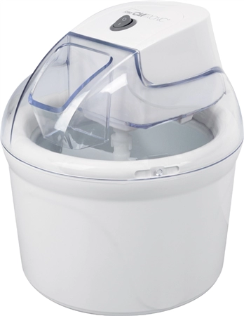 Een clatronic eiscremeautomaat icm 3764 1,5 liter wit koop je bij NiceSupplies.nl