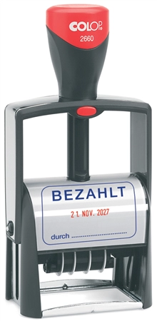 Een colop datumstempel classic 2660-l bezahlt koop je bij NiceSupplies.nl