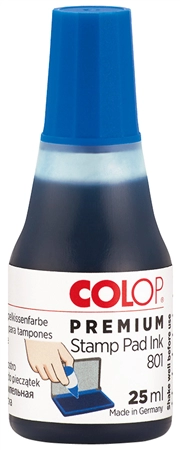 Een colop stempelinkt 801 voor stempelkussen 25 ml rood koop je bij NiceSupplies.nl