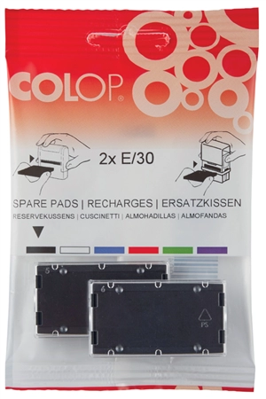 Een colop stempelkussen e-2800 blauw 2 stuks koop je bij NiceSupplies.nl