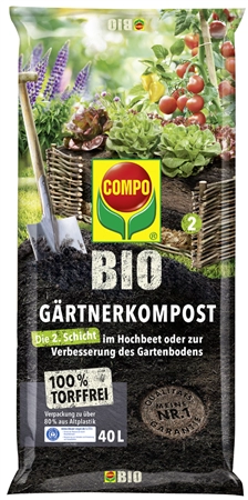 Een compo bio gärtnerkompost 40 liter koop je bij NiceSupplies.nl