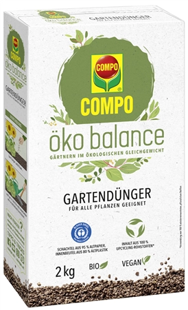 Een compo öko balance tuinmeststof 2 kg koop je bij NiceSupplies.nl