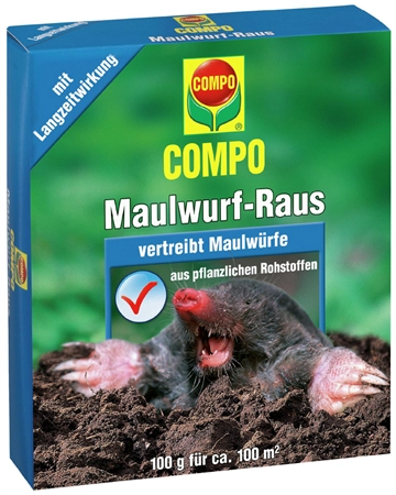 Een compo maulwurf-raus 100 g koop je bij NiceSupplies.nl