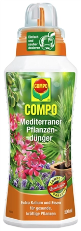 Een compo mediterraner plantenmeststof 500 ml koop je bij NiceSupplies.nl