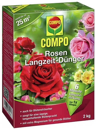 Een compo rosen langwerkzame meststof 2 kg koop je bij NiceSupplies.nl