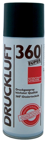 Een contact chemie luchtdrukreiniger luchtdruk 360 super 200 ml koop je bij NiceSupplies.nl