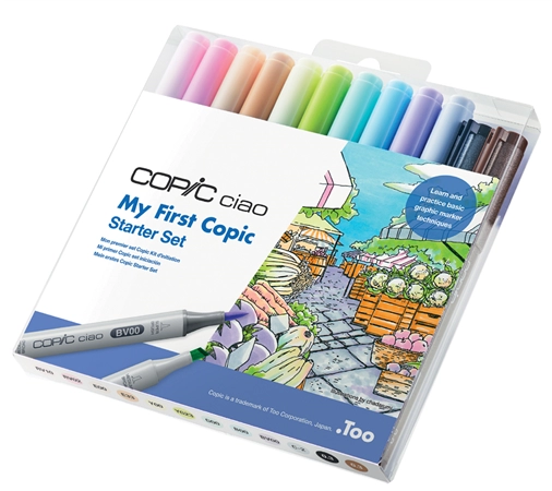 Een copic marker ciao 'my first copic starter set' koop je bij NiceSupplies.nl