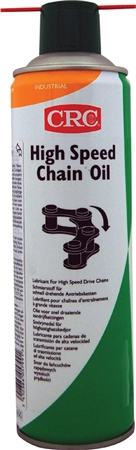 Een crc high speed chain oil smeermiddel 500 ml spuitbus koop je bij NiceSupplies.nl